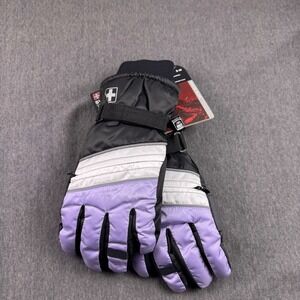 Swiss Tech‎ Lavender Dusk 3M Thinsulate Waterproof Tech Ski Gloves S-M NWT
